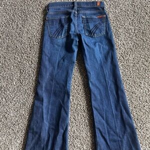 7 for all man kind dojo size 25 inseam 30